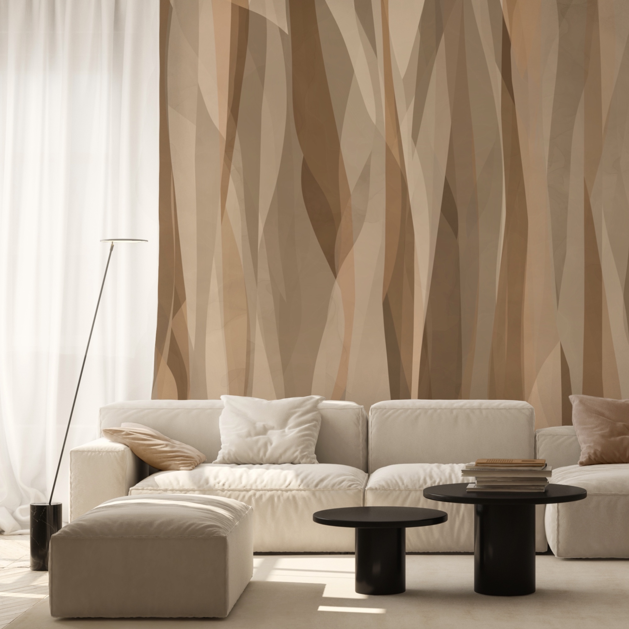 Des tons naturels dans des formes dynamiques