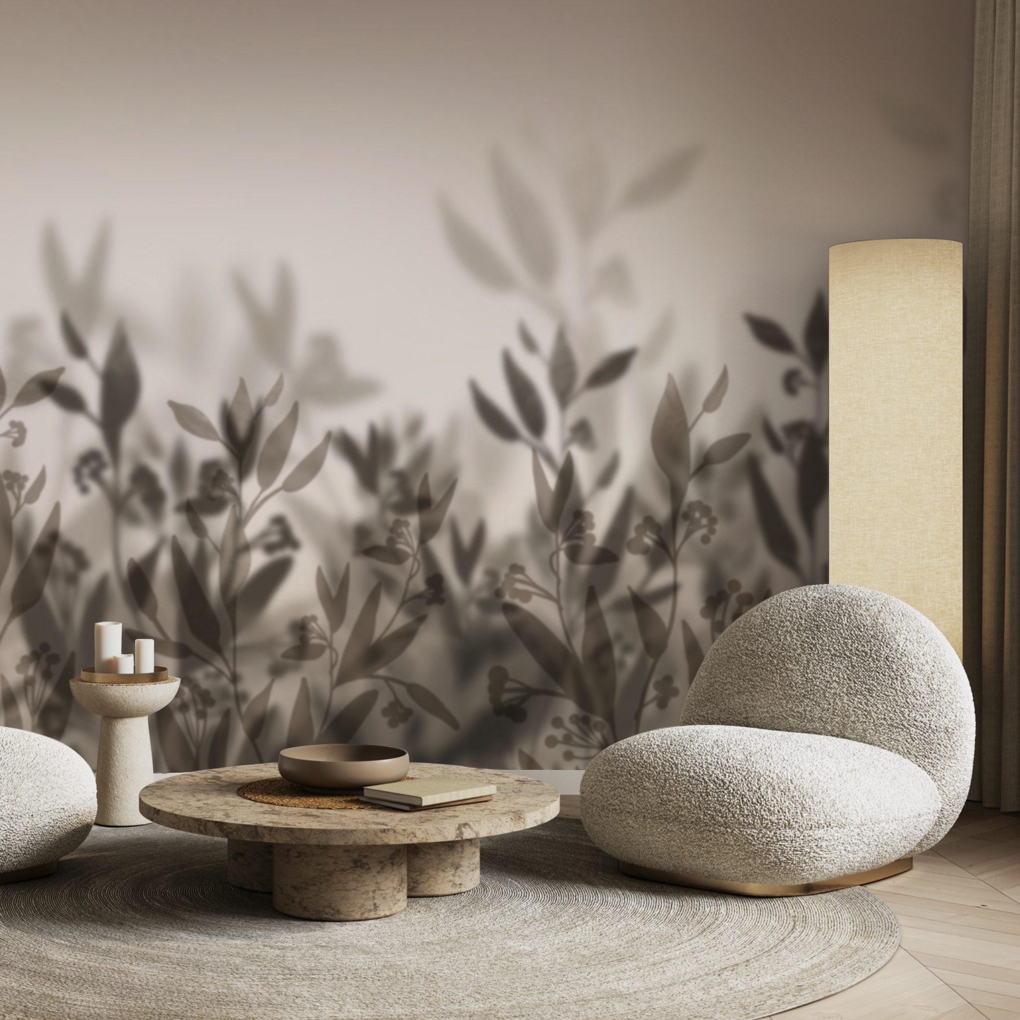 Image floue de plantes Image floue de plantes