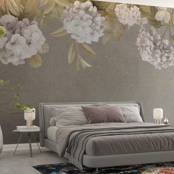 Des fleurs délicates sur une toile de fond douce Papier peint Des fleurs délicates sur une toile de fond douce