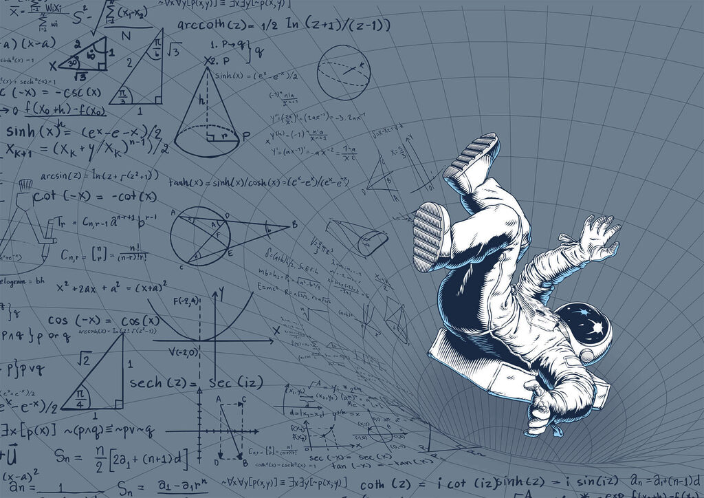 Dessin d'un homme en combinaison spatiale Dessin d'un homme en combinaison spatiale