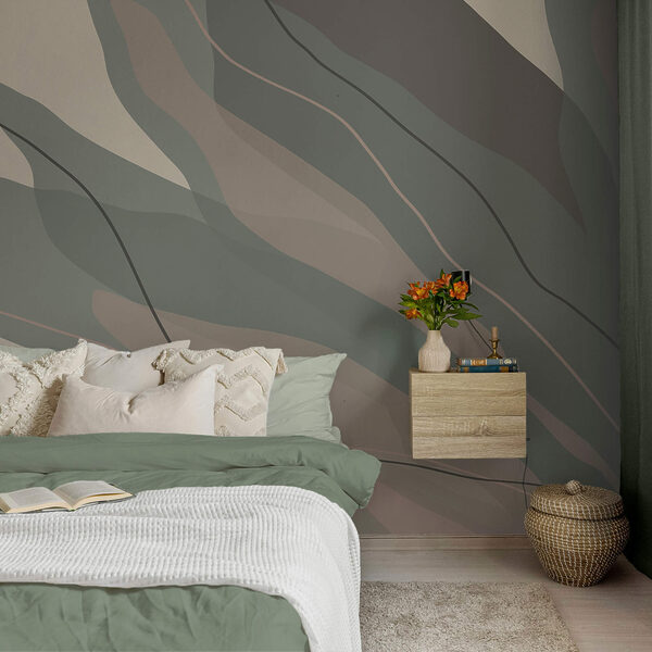 Des formes fluides dans des teintes douces