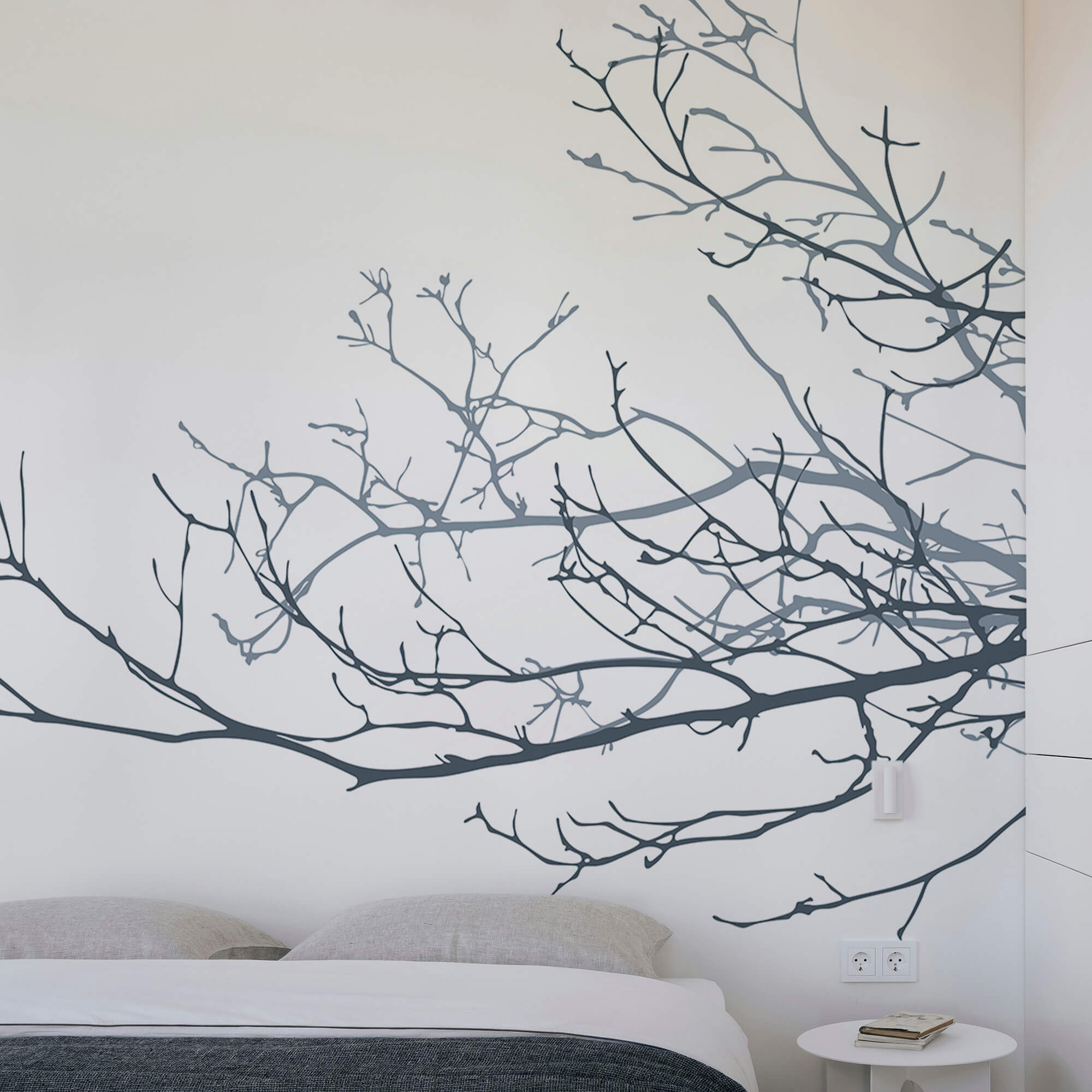 Groupe de branches nues