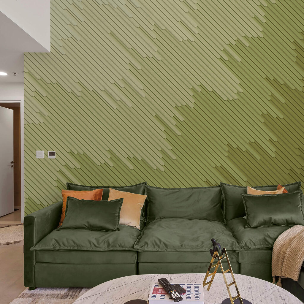 Des teintes douces et des lignes légères s'entremêlent Des teintes douces et des lignes légères s'entremêlent