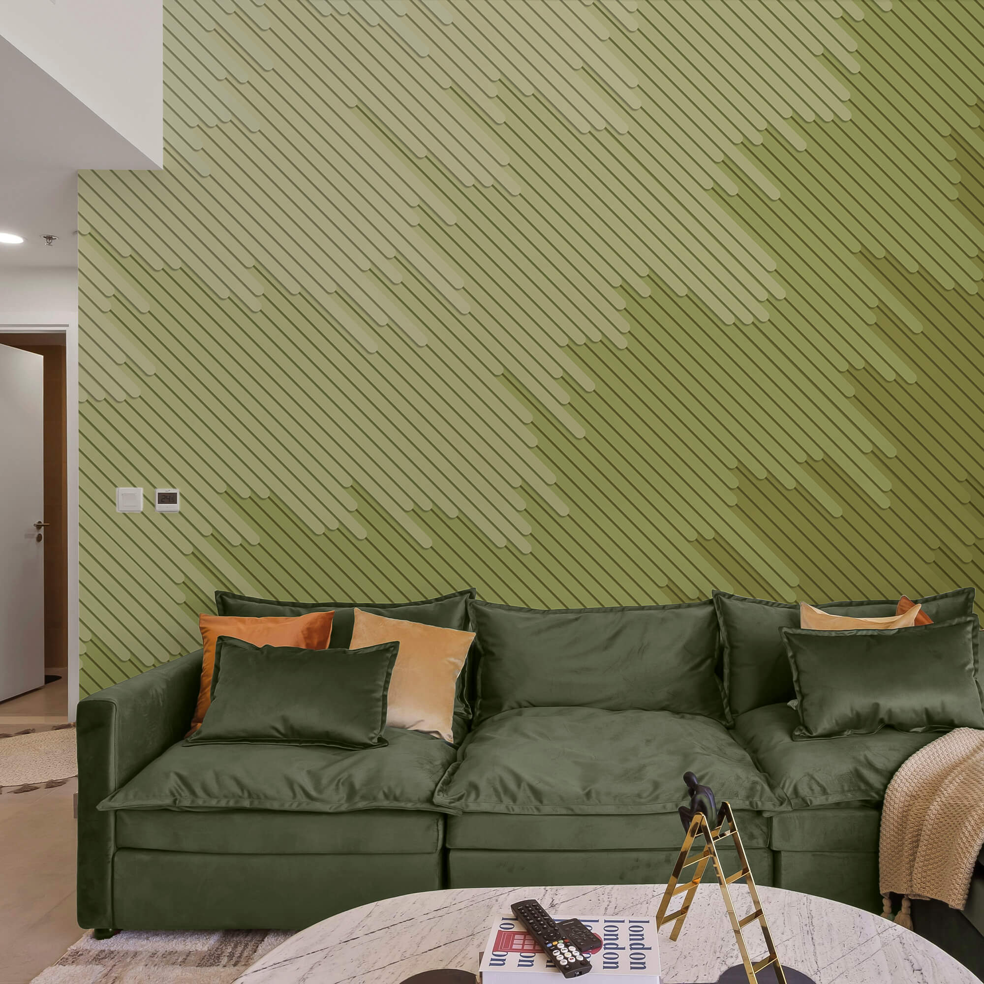 Des teintes douces et des lignes légères s'entremêlent Des teintes douces et des lignes légères s'entremêlent