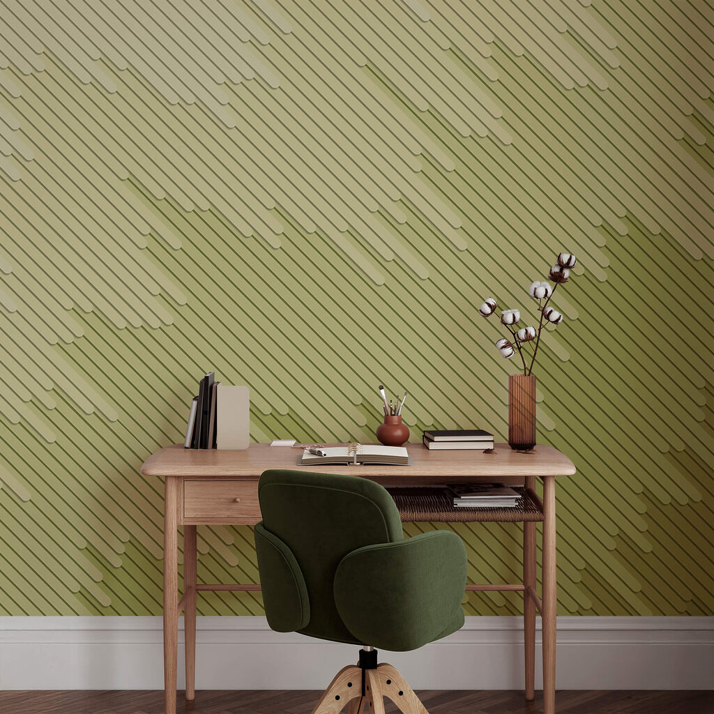 Des teintes douces et des lignes légères s'entremêlent Des teintes douces et des lignes légères s'entremêlent