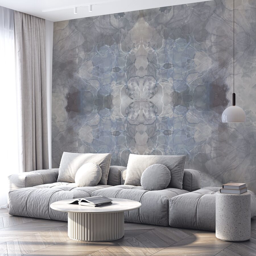 Fond gris et blanc