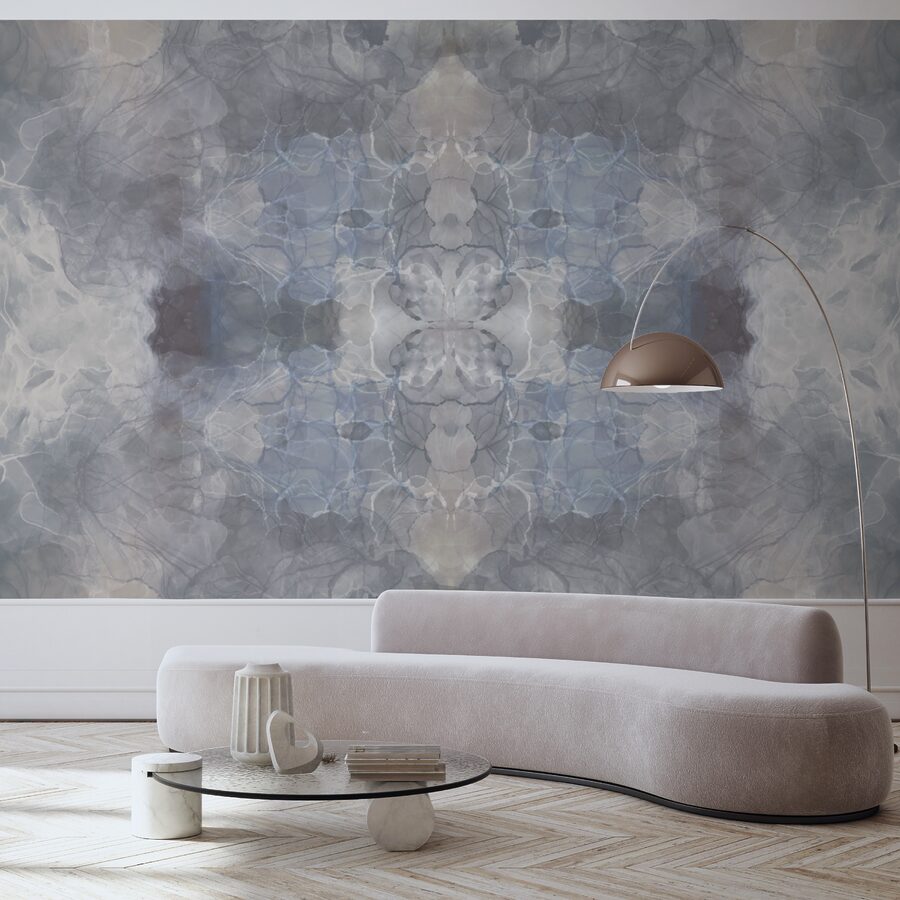 Fond gris et blanc