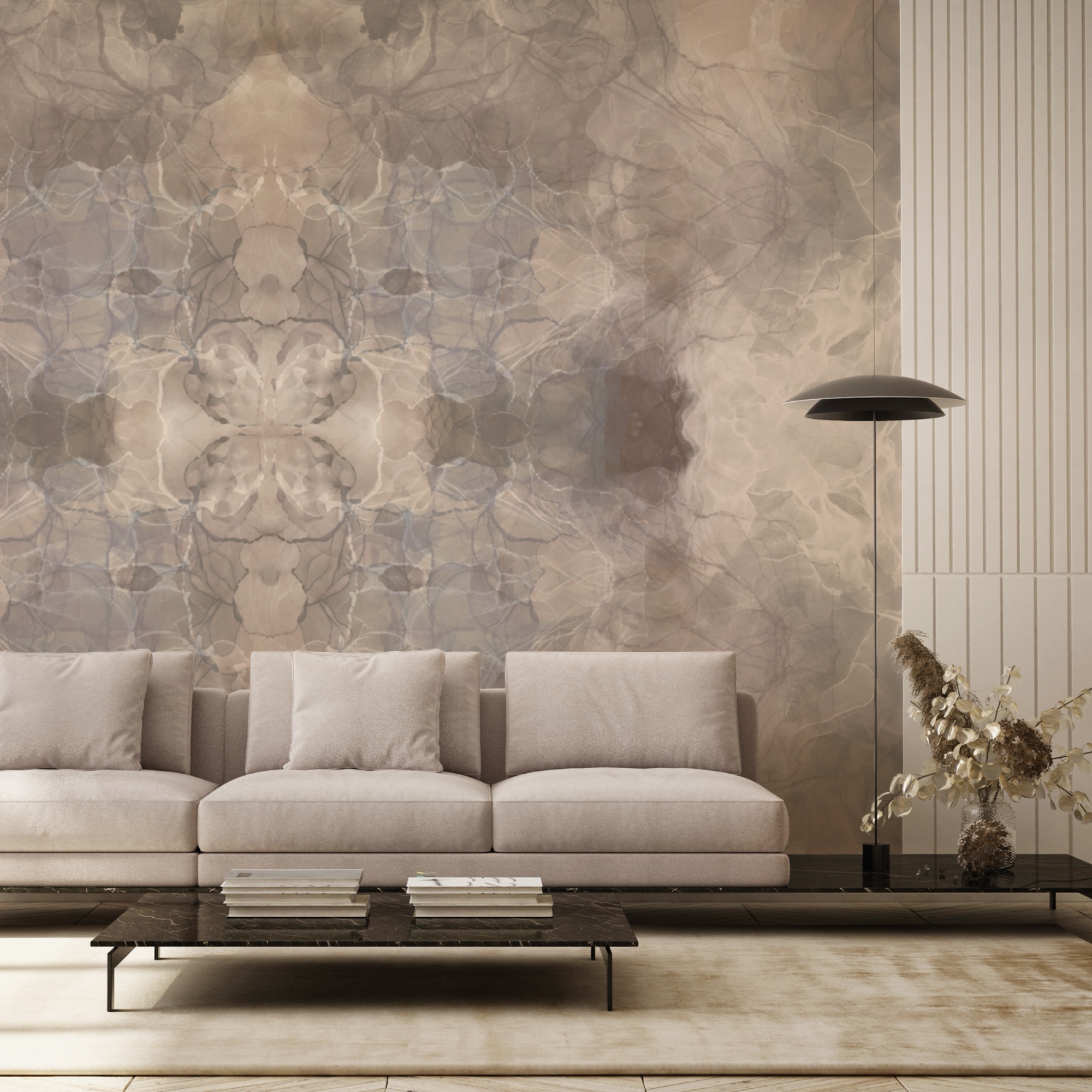 Formes fluides dans des teintes douces Formes fluides dans des teintes douces