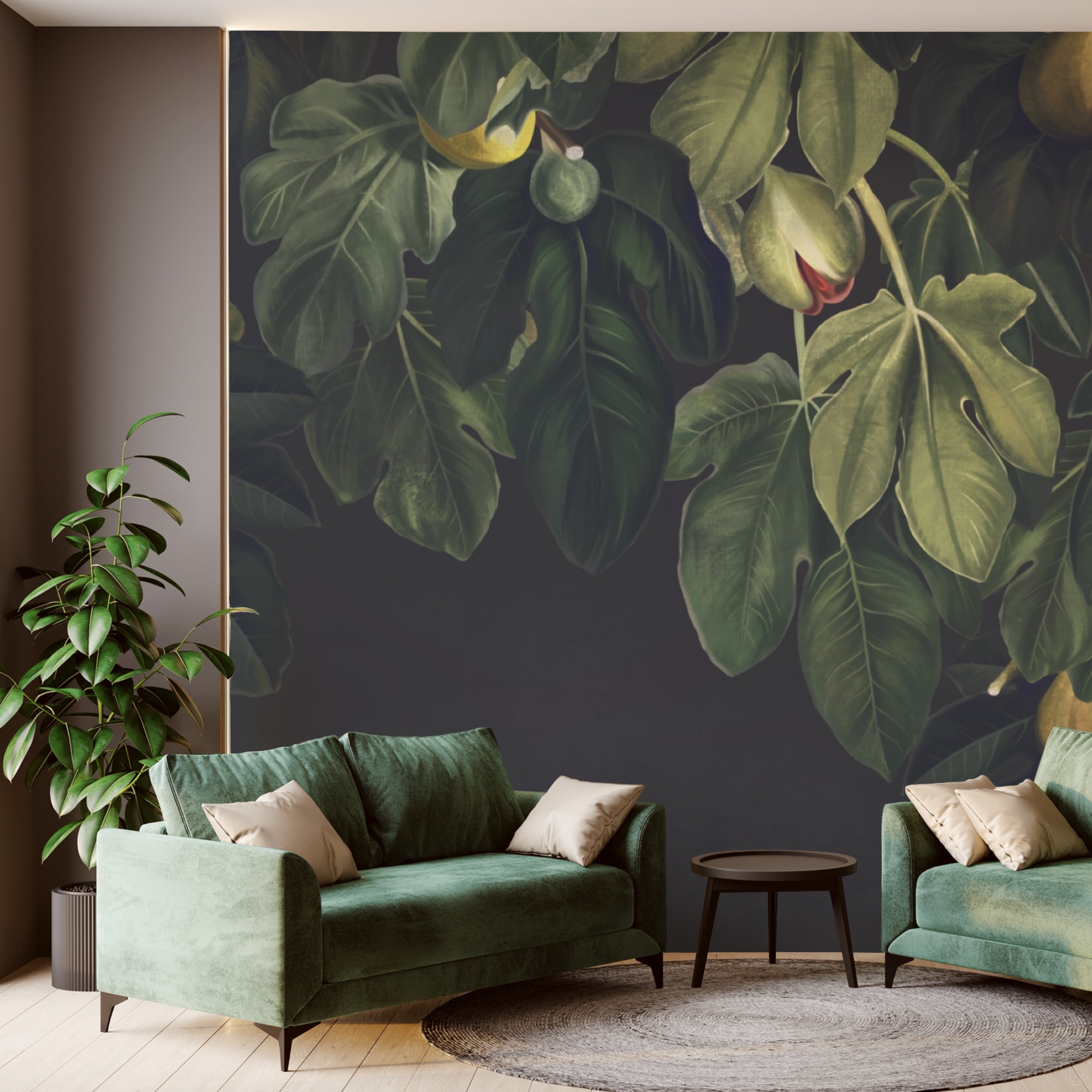 Feuillage luxuriant et fruits éclatants Feuillage luxuriant et fruits éclatants