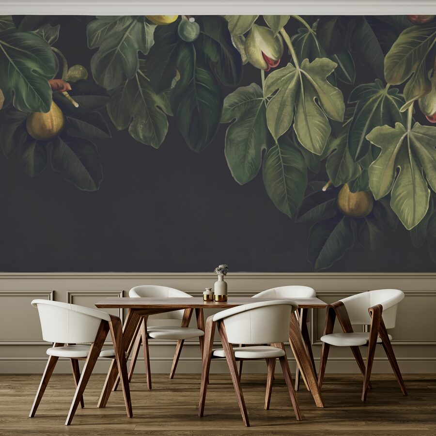 Feuillage luxuriant et fruits éclatants