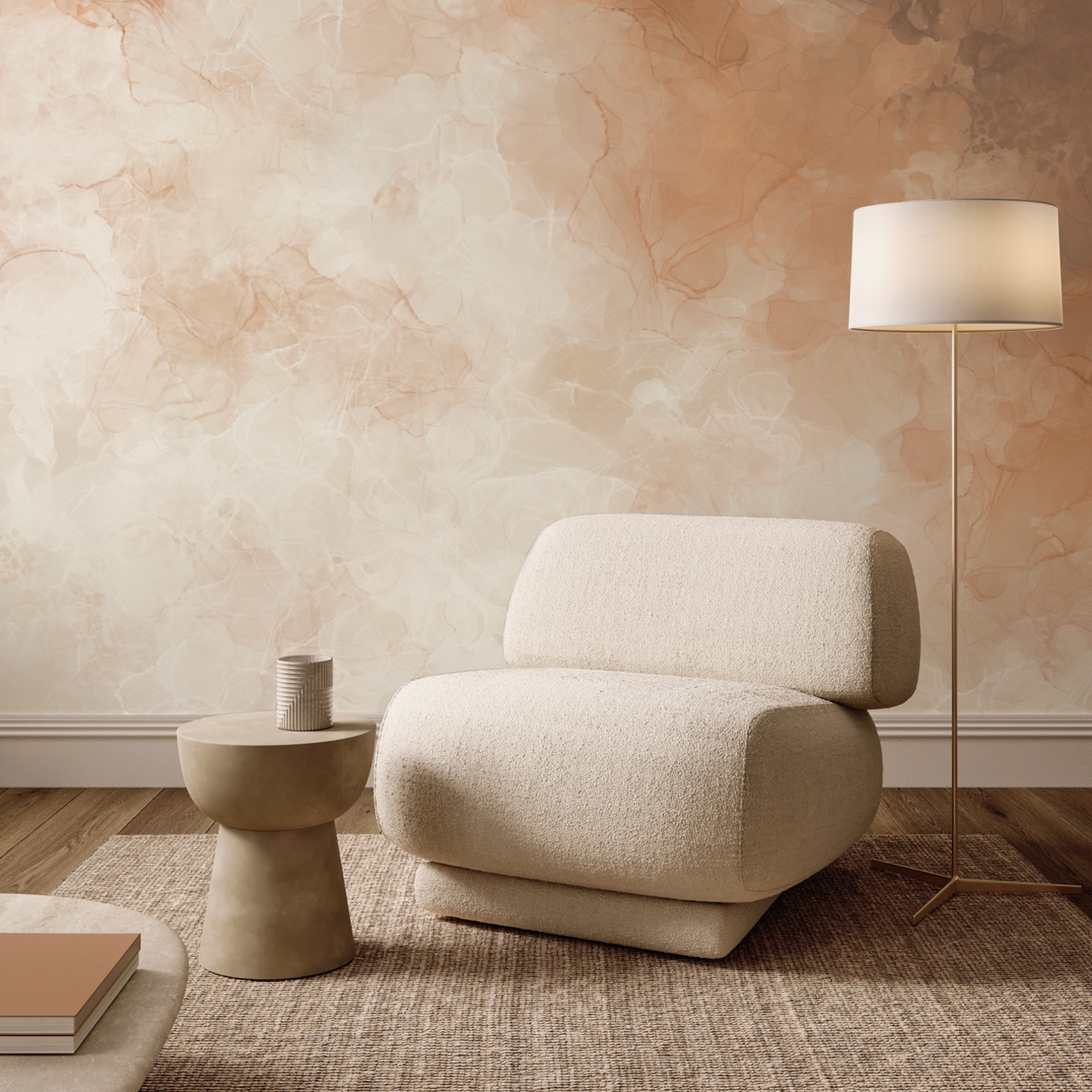 Des teintes subtiles qui se mélangent en douceur Des teintes subtiles qui se mélangent en douceur