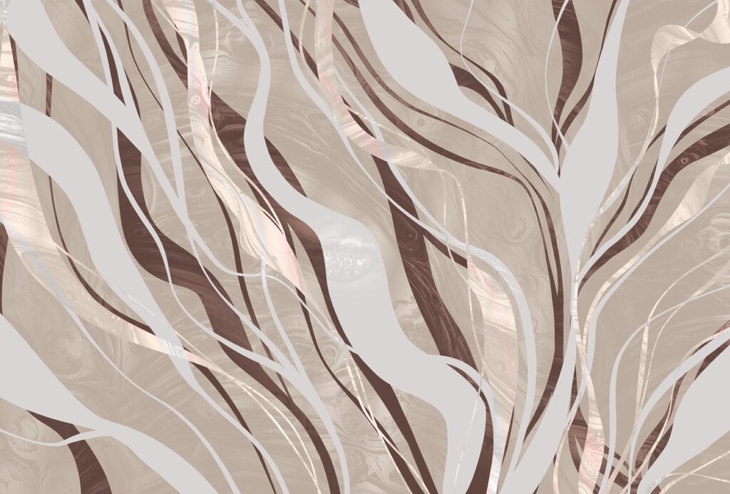 Tourbillons bruns et blancs Tourbillons bruns et blancs