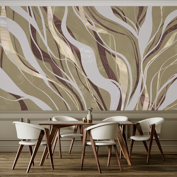 Tourbillons bruns et blancs Tourbillons bruns et blancs