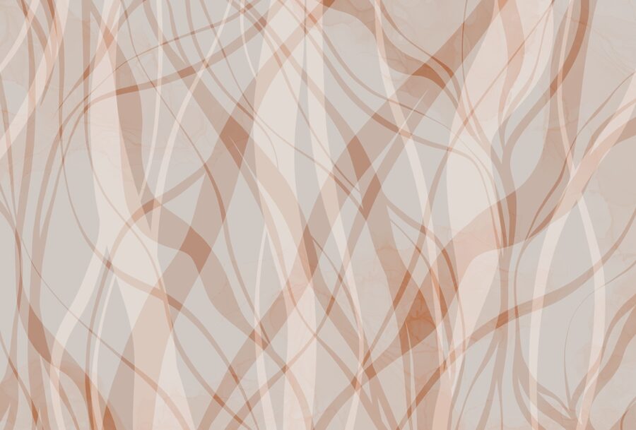 Des lignes fluides dans des teintes douces