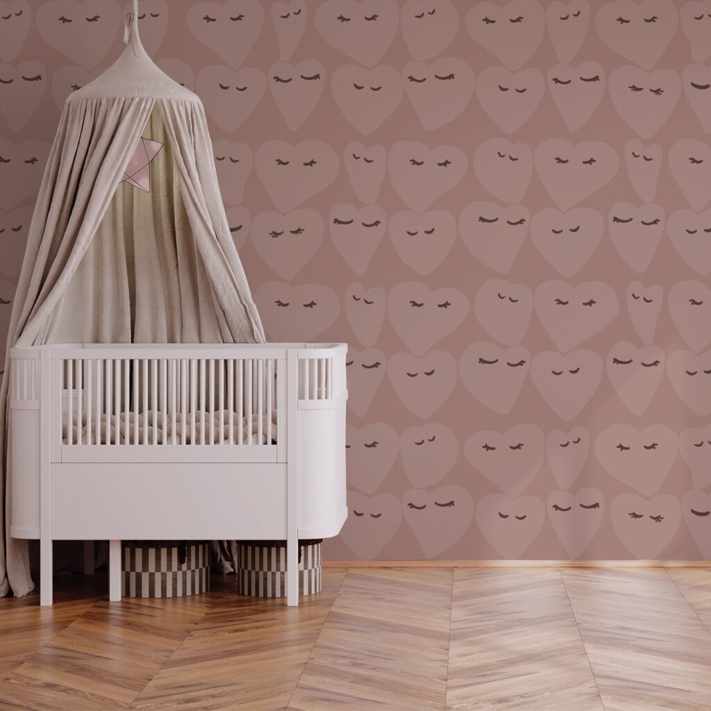 Motifs en forme de cœur avec des expressions ludiques