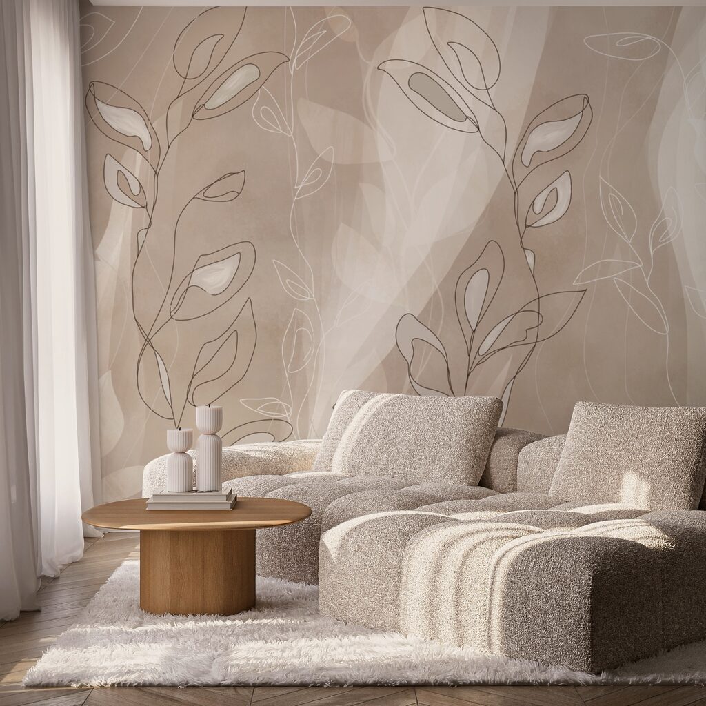 Lignes douces sur fond doux Lignes douces sur fond doux