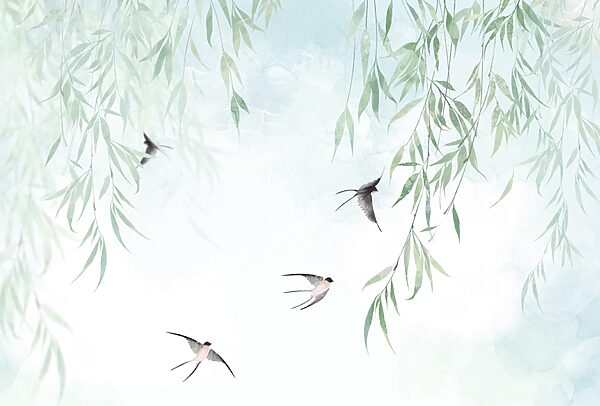 Oiseaux volant dans le ciel Oiseaux volant dans le ciel