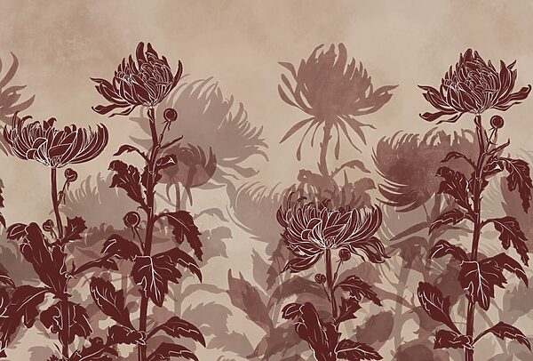 Dessin de fleurs et de feuilles Dessin de fleurs et de feuilles