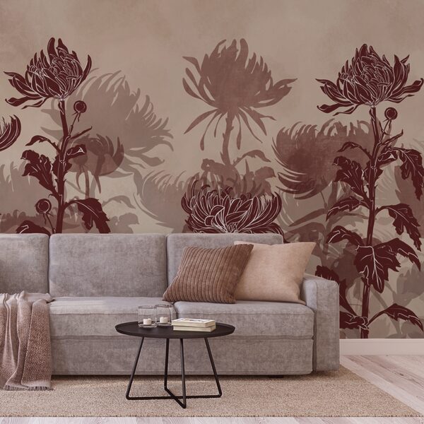 Dessin de fleurs et de feuilles Dessin de fleurs et de feuilles