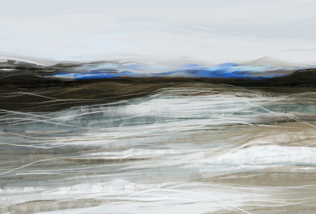 Peinture d'un paysage Peinture d'un paysage