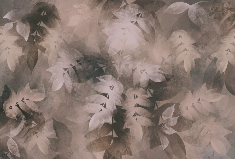 Feuilles douces aux teintes subtiles