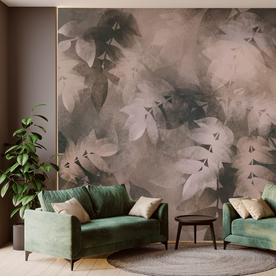 Feuilles douces aux teintes subtiles