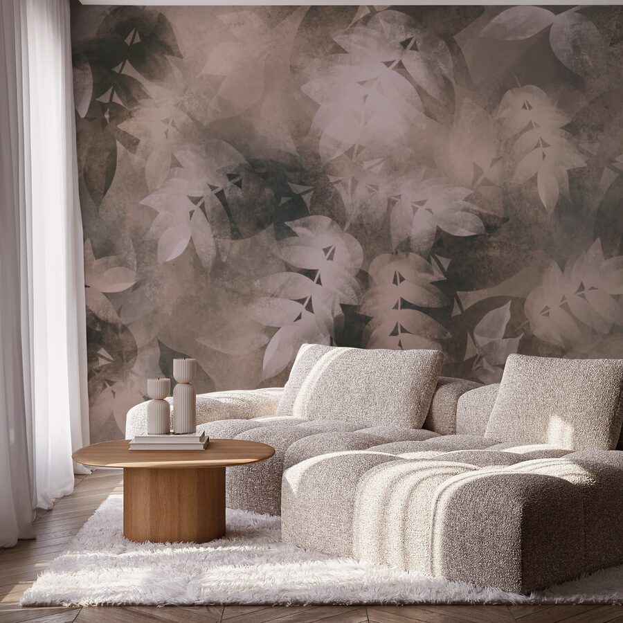 Feuilles douces aux teintes subtiles