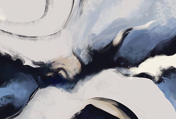 Vagues abstraites dans des tons doux Vagues abstraites dans des tons doux