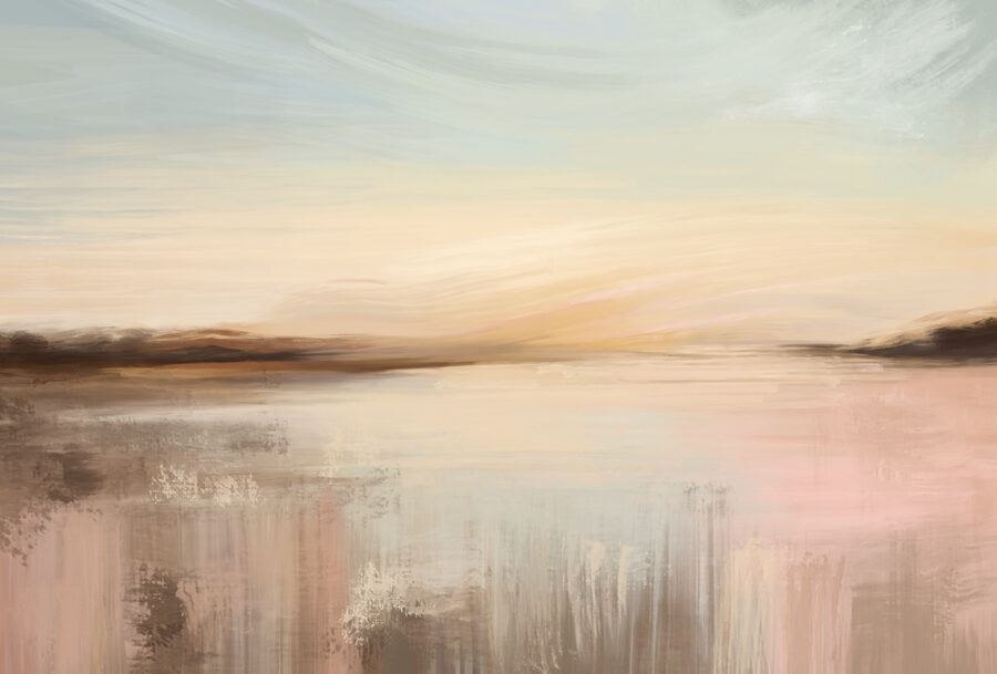 Peinture d'un paysage
