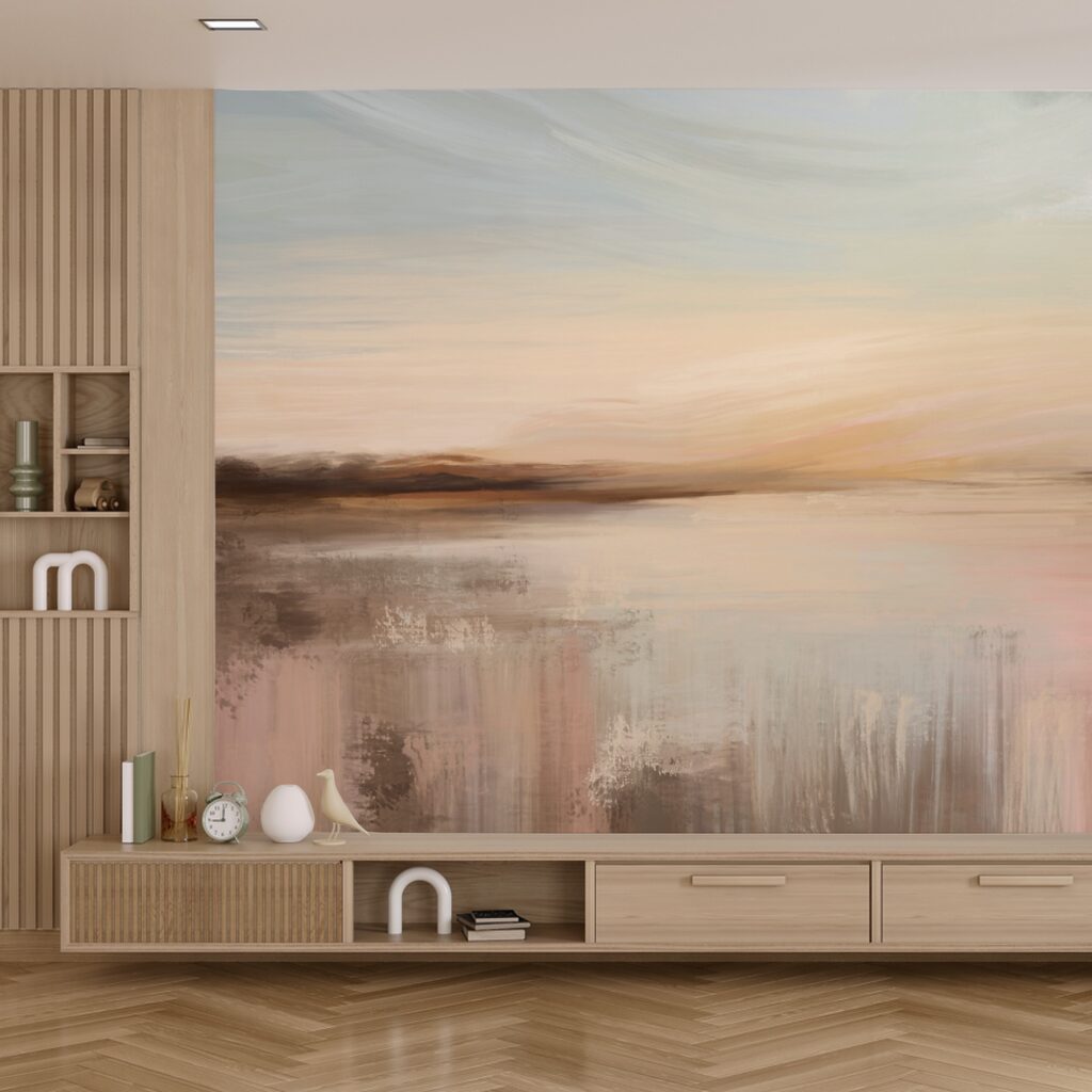 Peinture d'un paysage