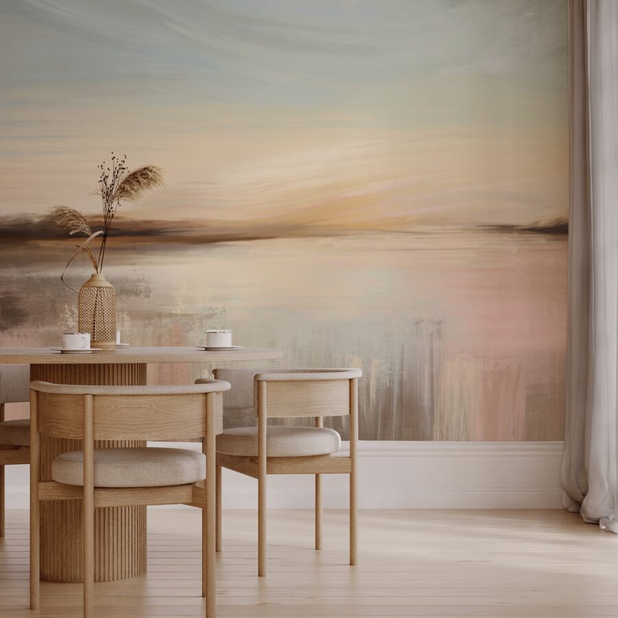 Peinture d'un paysage
