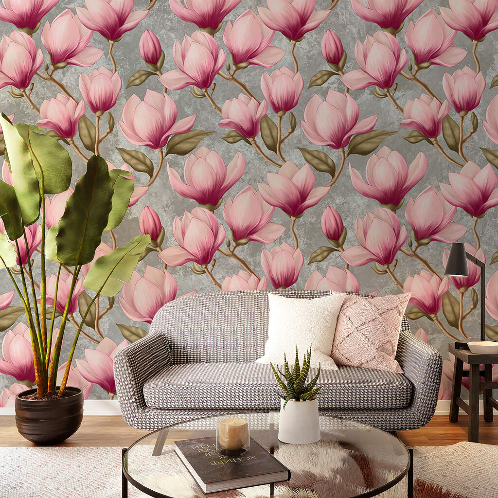 Motif de fleurs roses Motif de fleurs roses