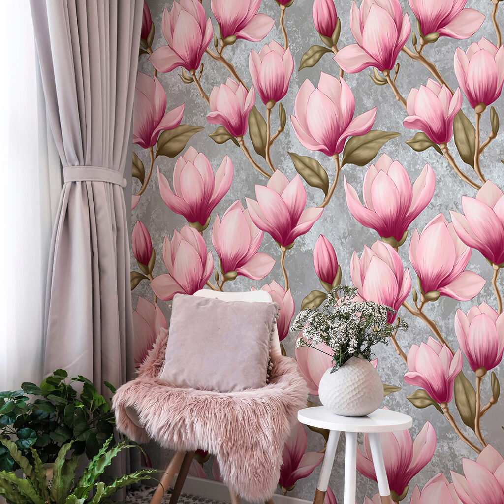 Motif de fleurs roses Motif de fleurs roses