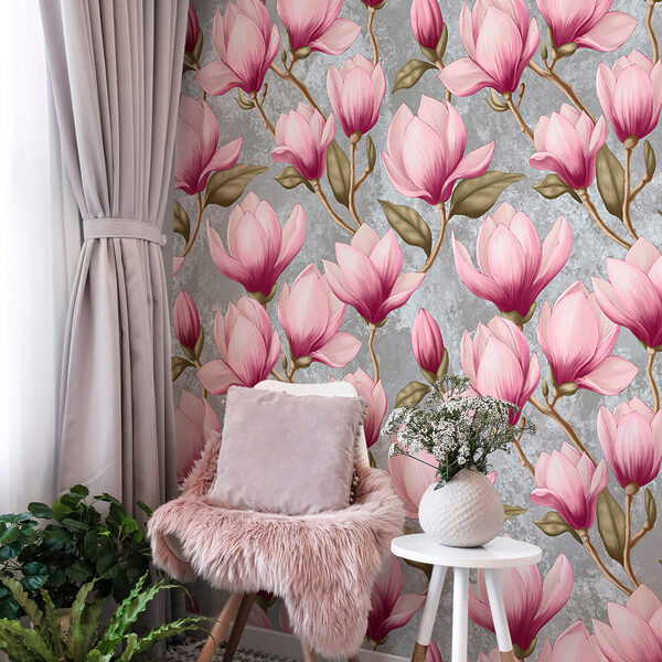 Motif de fleurs roses Motif de fleurs roses