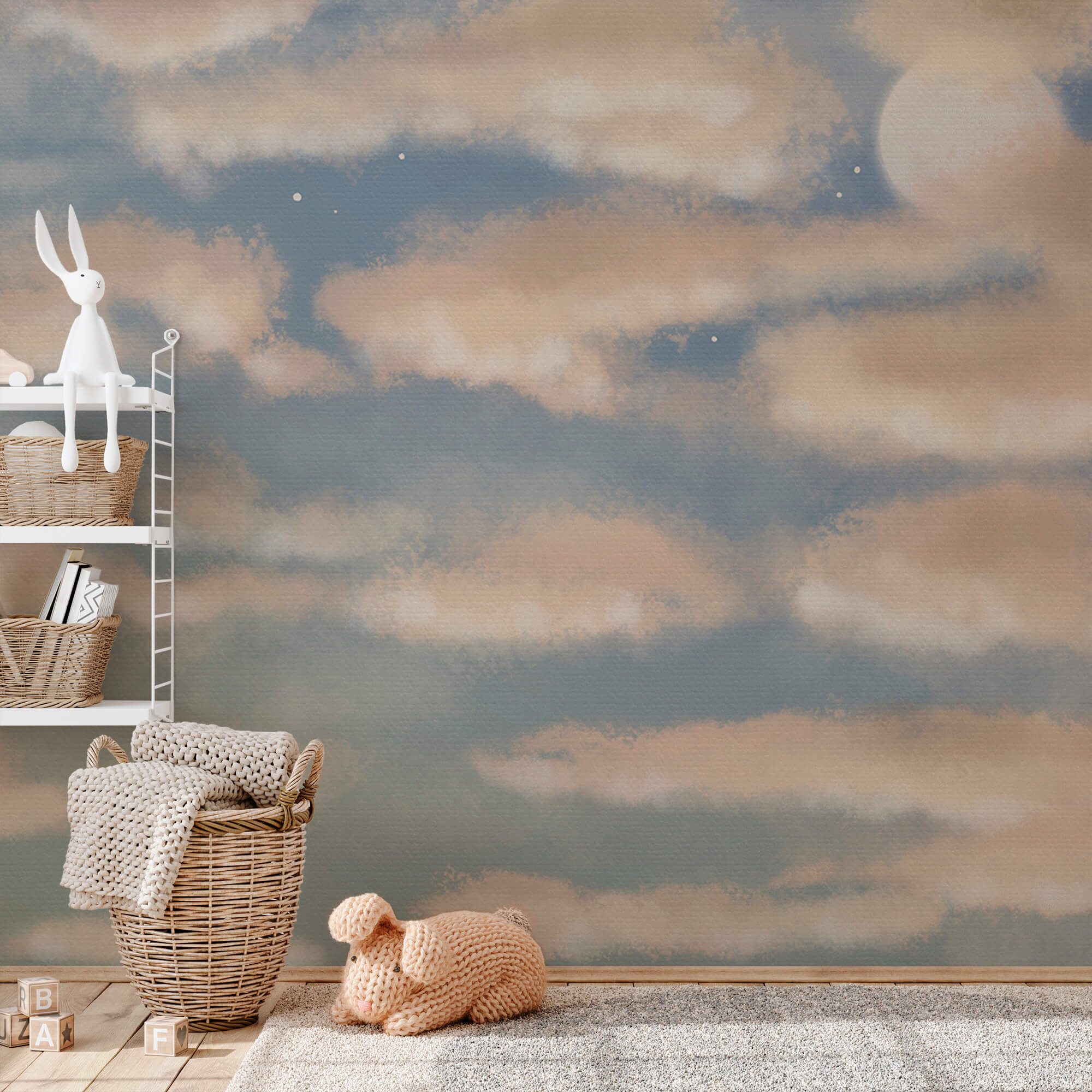 La lune dans le ciel La lune dans le ciel