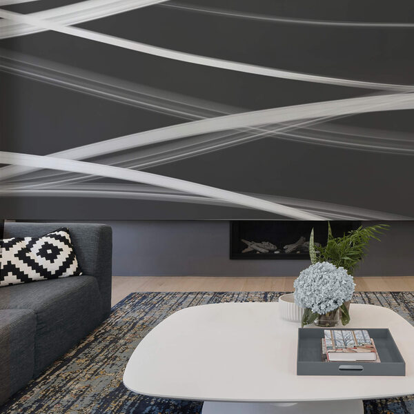 Lignes blanches sur fond noir Lignes blanches sur fond noir