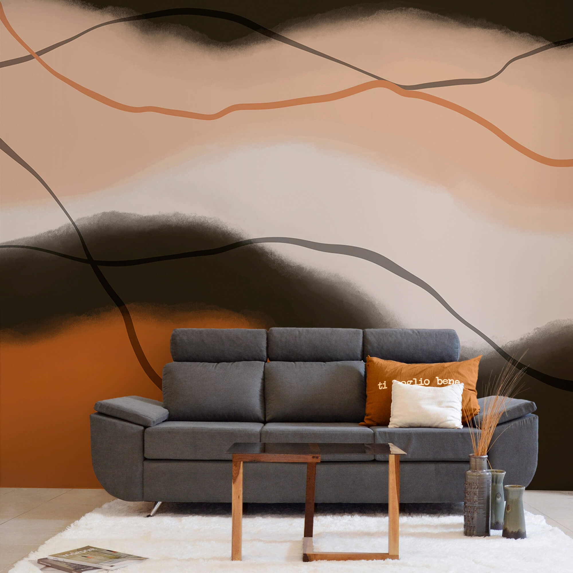 Des teintes douces dans une harmonie fluide