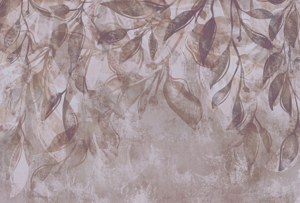 Drifting leaves in soft hues