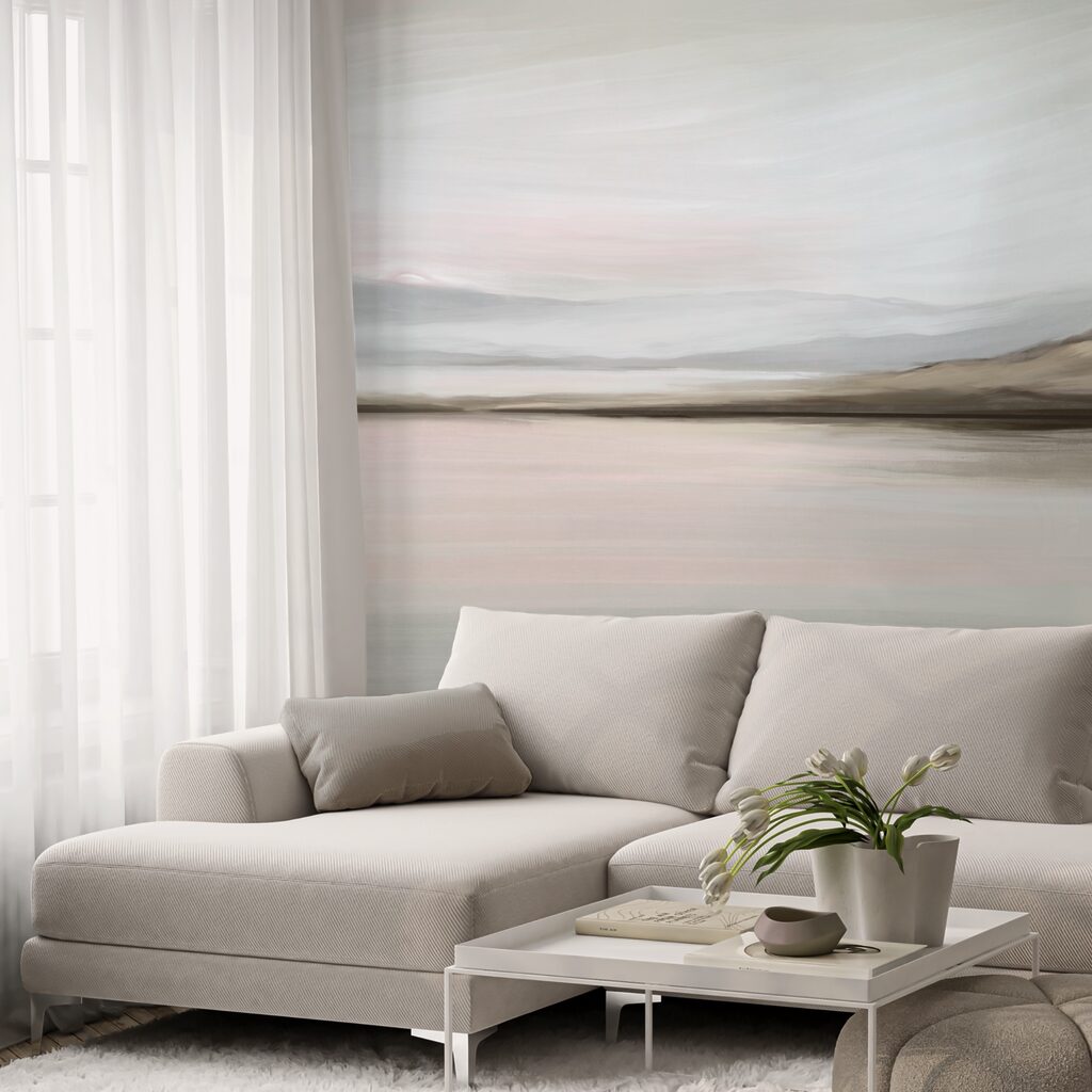 Peinture d'un paysage