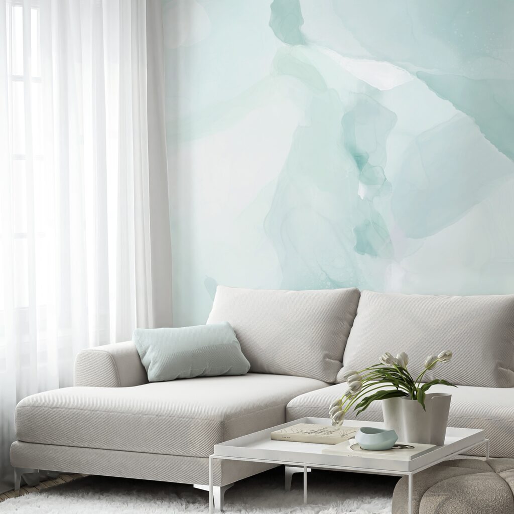 Des teintes douces qui se mélangent en vagues légères Des teintes douces qui se mélangent en vagues légères