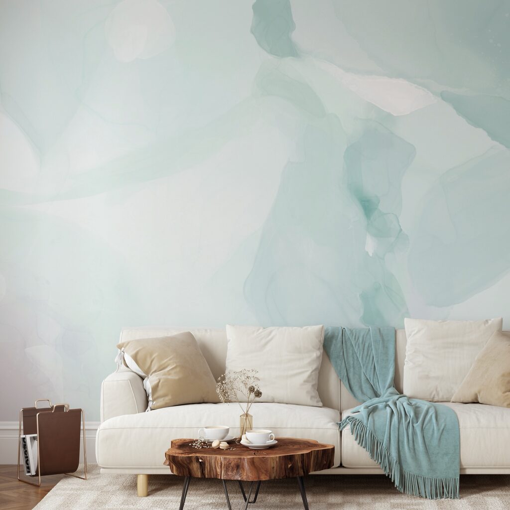 Des teintes douces qui se mélangent en vagues légères Des teintes douces qui se mélangent en vagues légères