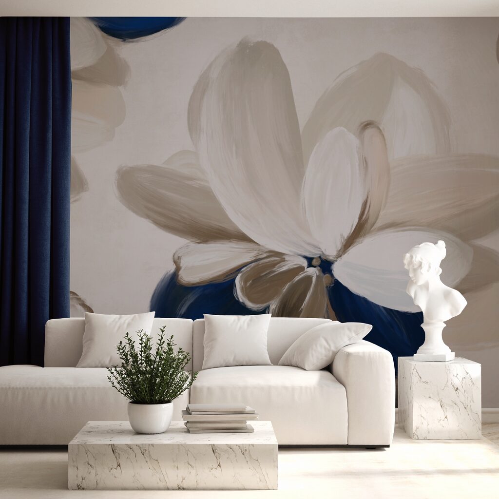 Pétales doux dans des tons terreux