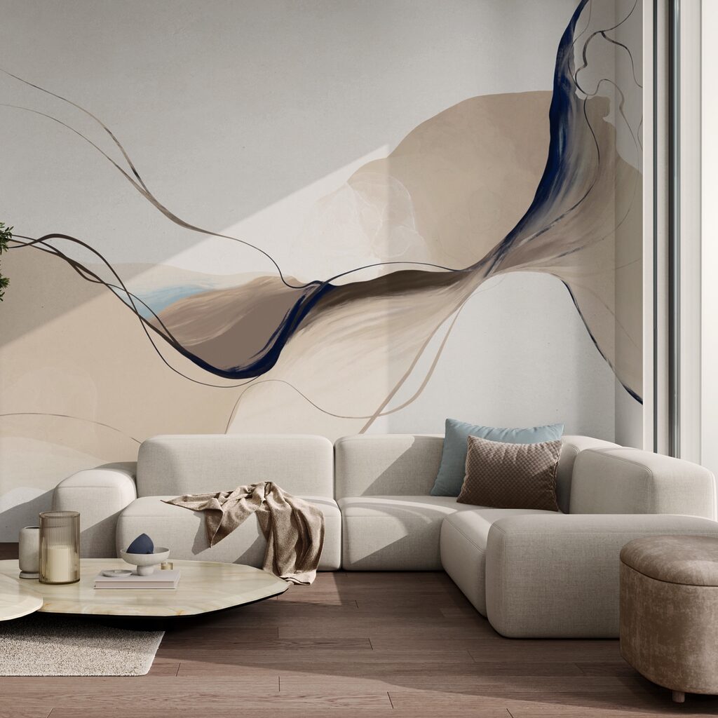 - Des couleurs fluides dans une douce harmonie