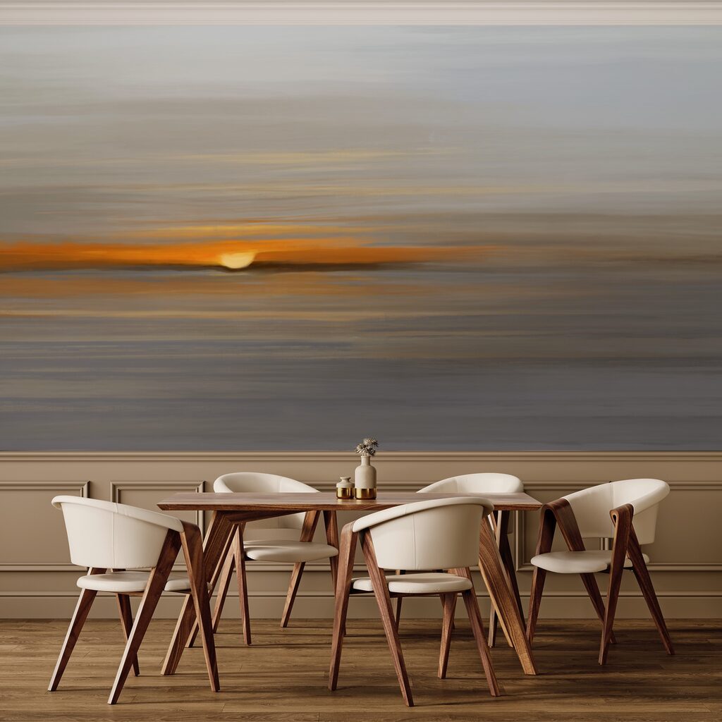 Coucher de soleil sur l'eau Coucher de soleil sur l'eau