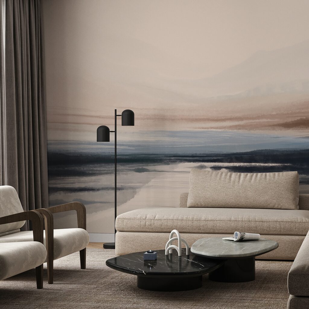 Aquarelle d'un lac Aquarelle d'un lac