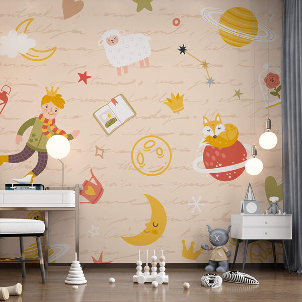 Motif de personnages de dessins animés Motif de personnages de dessins animés