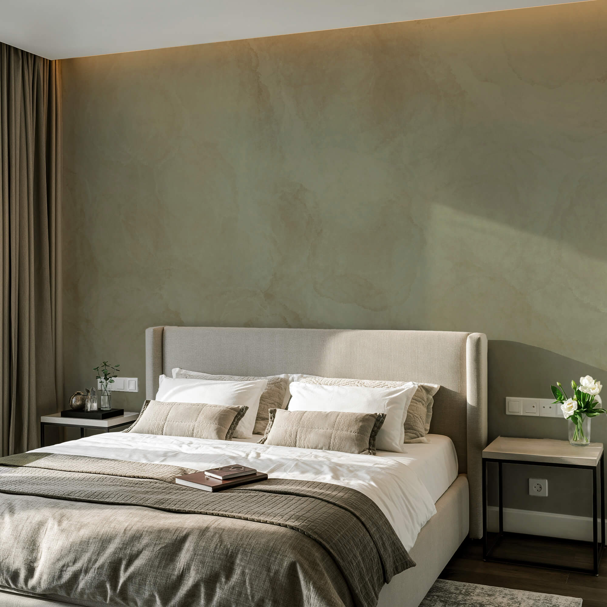 Nuances mystiques aux tons terreux