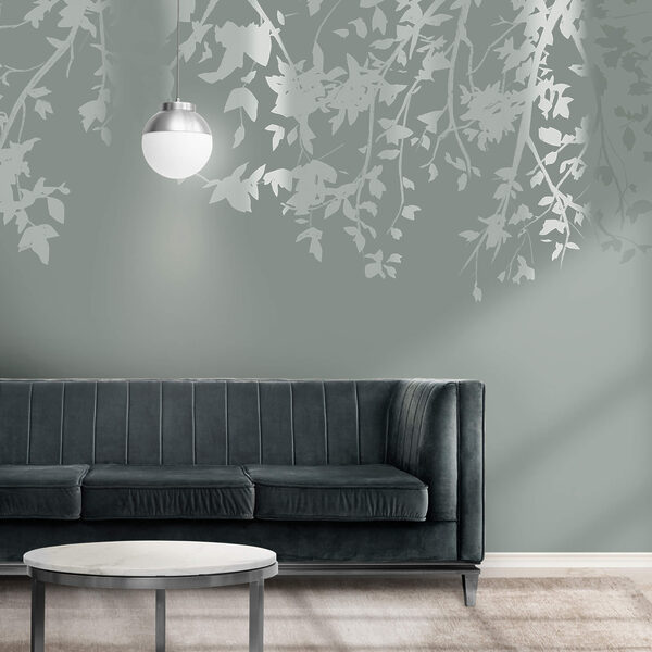 Branches d'arbres avec feuilles