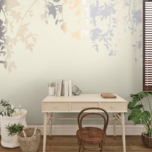 Branches d'arbres avec feuilles