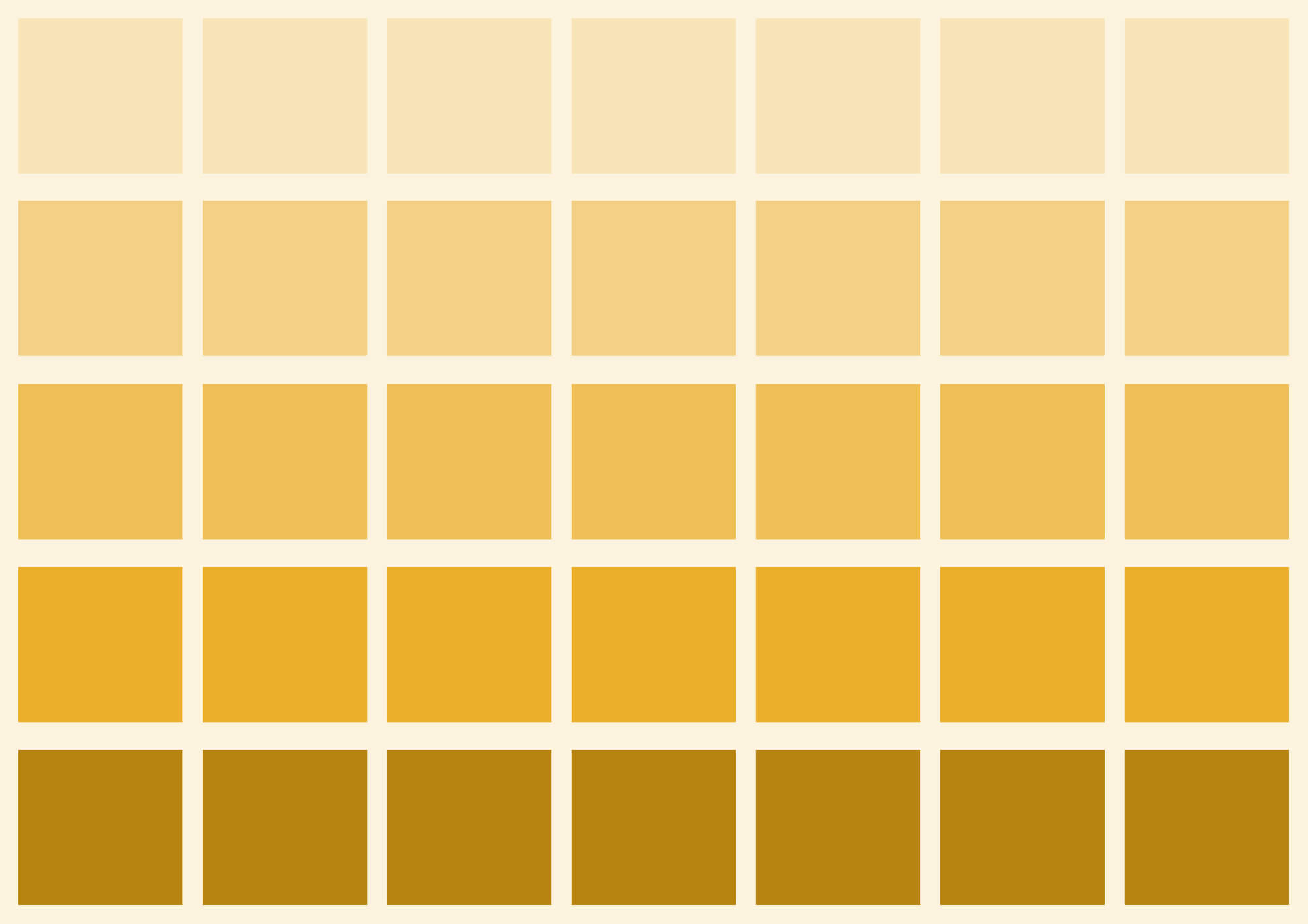Yellow and brown squares